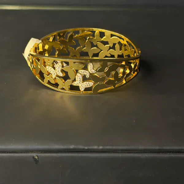 Anti-Tarnish Kada - Anti-Tarnish from BLINGARI luxury Indian fashion collection