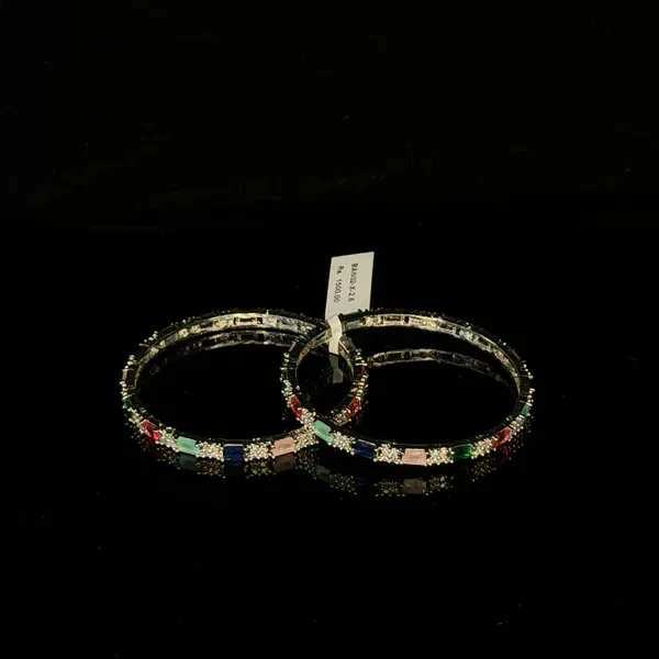 Bangle Set - Bangles & Bracelets from BLINGARI luxury Indian fashion collection