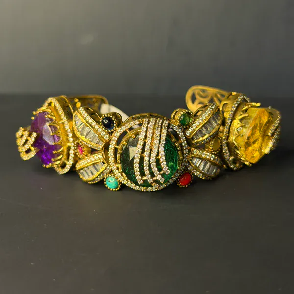Statement Bracelet - Bracelets from BLINGARI luxury Indian fashion collection