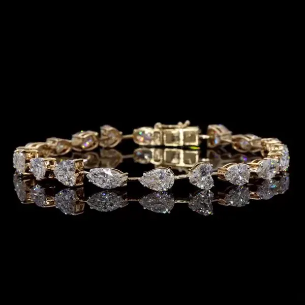 Lab Grown Diamond Bracelet - Diamond Bracelets from BLINGARI luxury Indian fashion collection