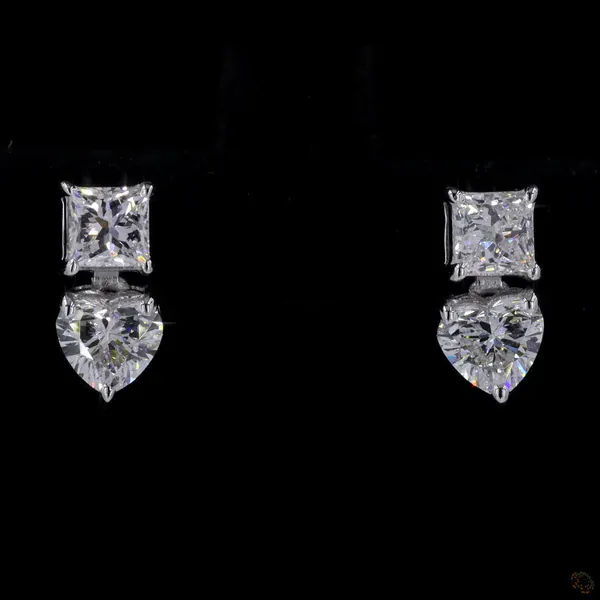 Lab Grown Diamond Fancy Earring - Diamond Earrings from BLINGARI luxury Indian fashion collection