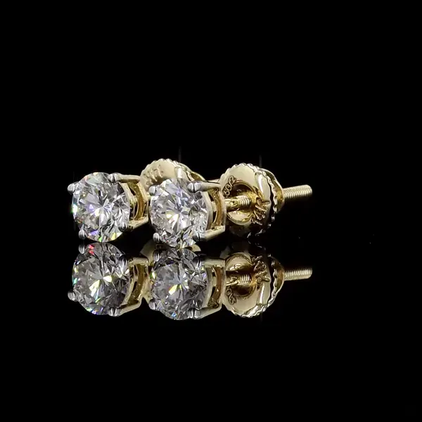 Lab Grown Diamond Studs - Diamond Earrings from BLINGARI luxury Indian fashion collection