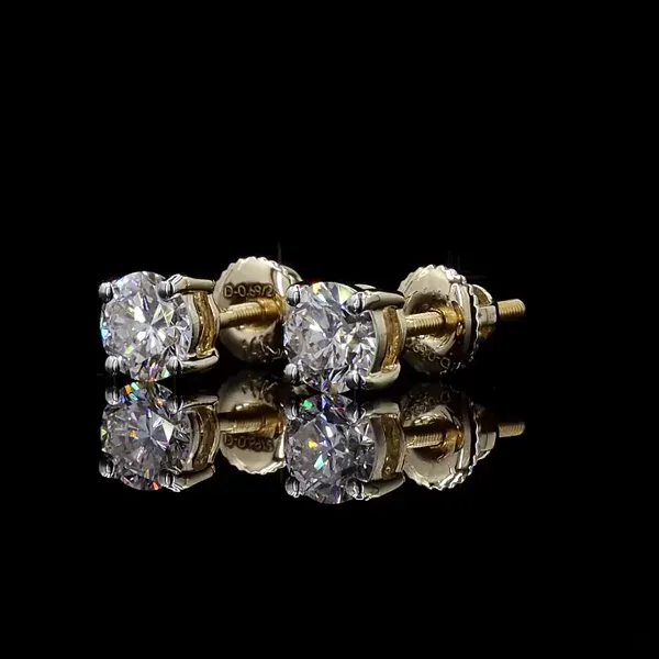 Lab Grown Diamond Studs - Diamond Earrings from BLINGARI luxury Indian fashion collection