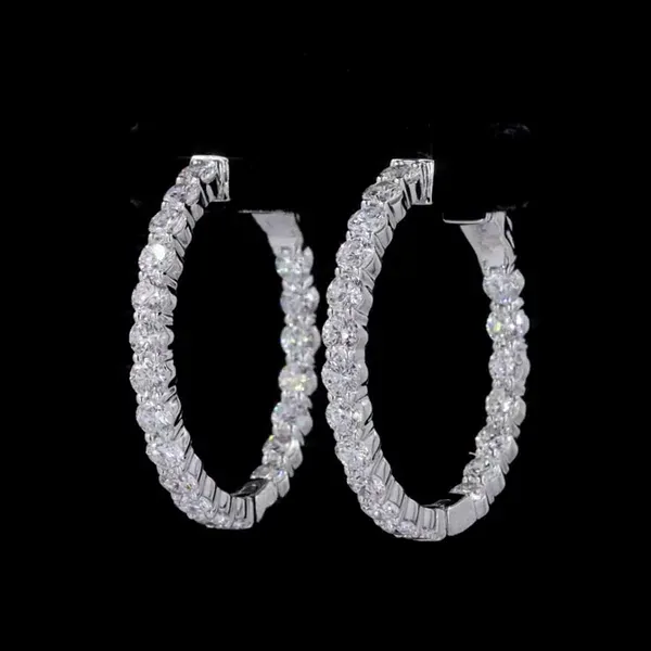 Lab Grown Diamond Fancy Earring - Diamond Earrings from BLINGARI luxury Indian fashion collection
