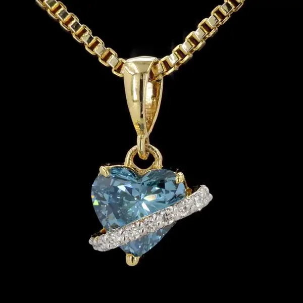 Lab Grown Diamond Pendant - Diamond Pendants from BLINGARI luxury Indian fashion collection