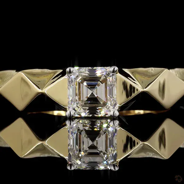 Lab Grown Diamond Unisex Ring - Diamond Rings from BLINGARI luxury Indian fashion collection