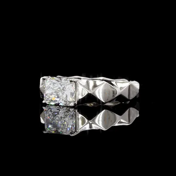 Lab Grown Diamond Unisex Ring - Diamond Rings from BLINGARI luxury Indian fashion collection