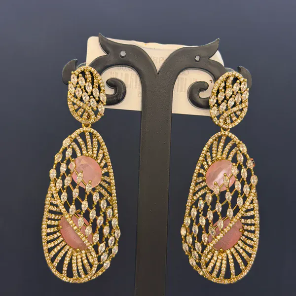 Kundan Earrings - Earrings & Jhumkas from BLINGARI luxury Indian fashion collection