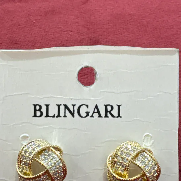 Statement Earrings - Earrings & Jhumkas from BLINGARI luxury Indian fashion collection