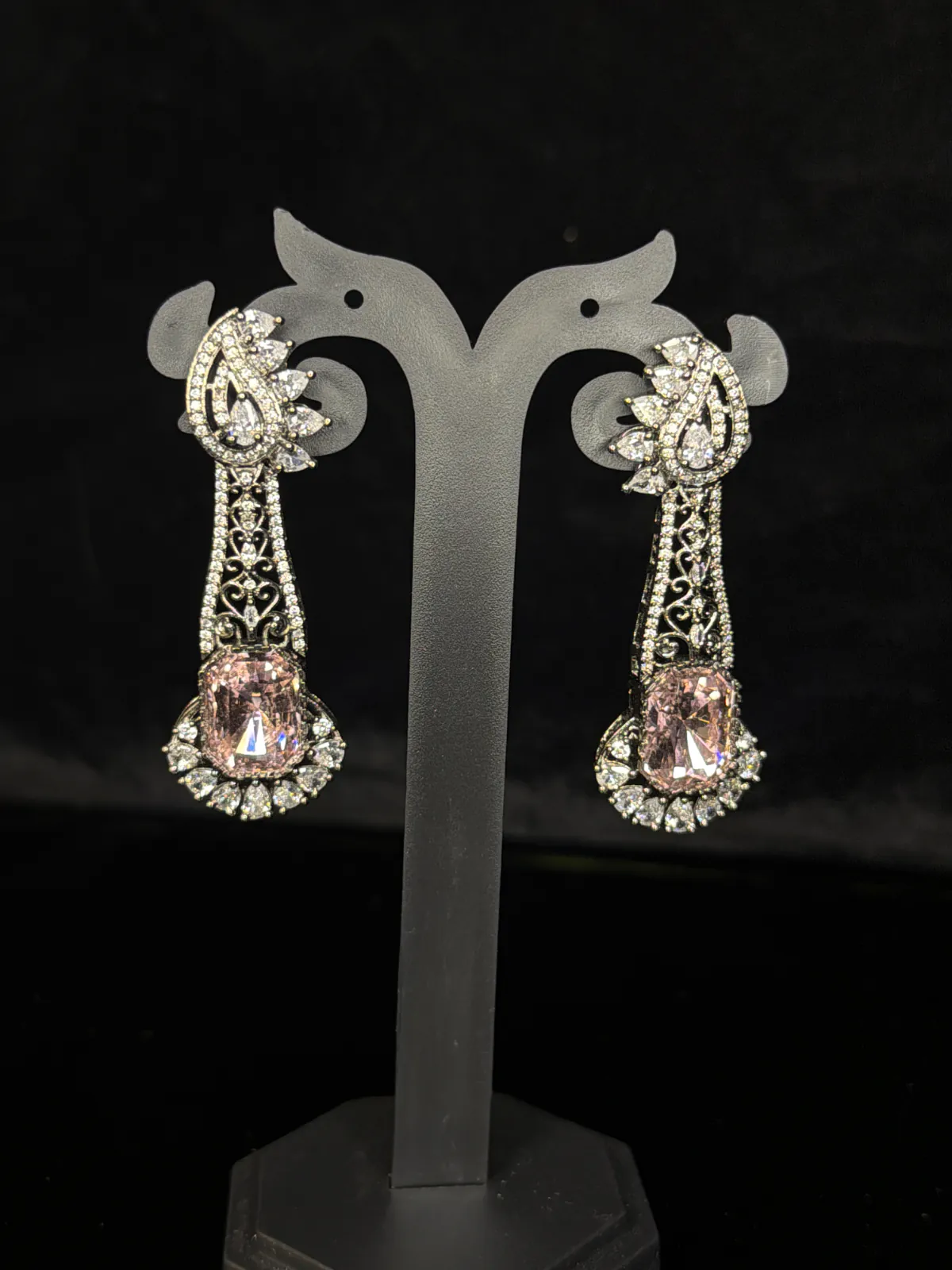Kundan Earrings - Earrings & Jhumkas from BLINGARI luxury Indian fashion collection