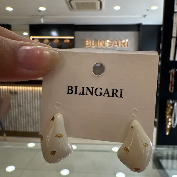 Statement Earrings - Earrings & Jhumkas from BLINGARI luxury Indian fashion collection