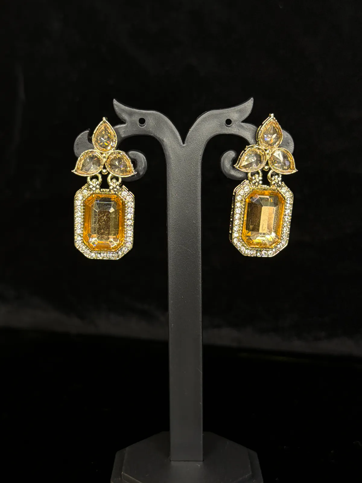 Statement Earrings - - Earrings & Jhumkas - BLINGARI - Media 1