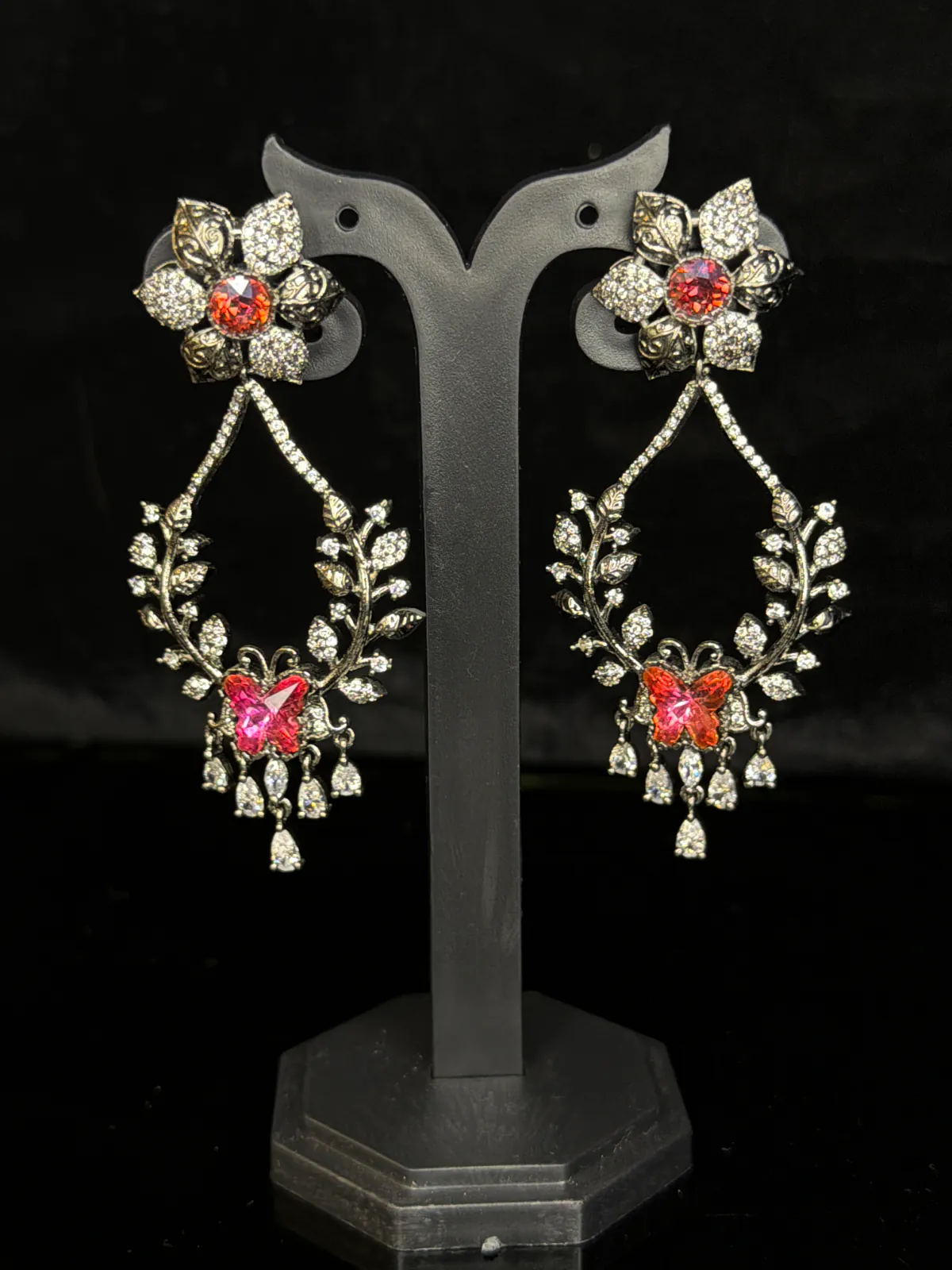 Kundan Earrings - Earrings & Jhumkas from BLINGARI luxury Indian fashion collection