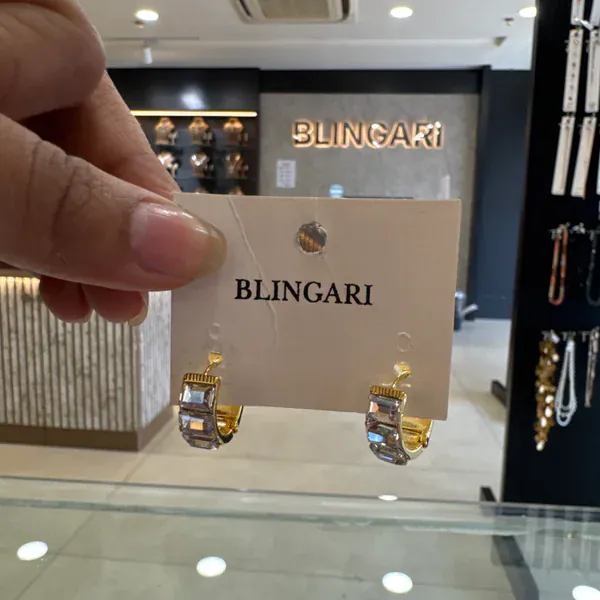 Statement Earrings - Earrings & Jhumkas from BLINGARI luxury Indian fashion collection