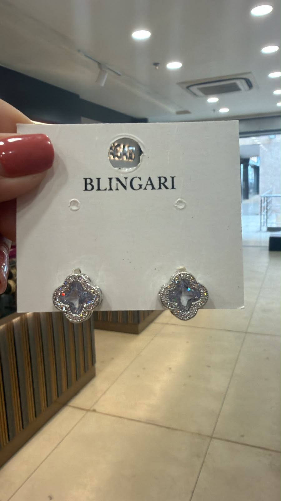Earring 59026 - - Earrings & Jhumkas - BLINGARI - Media 5