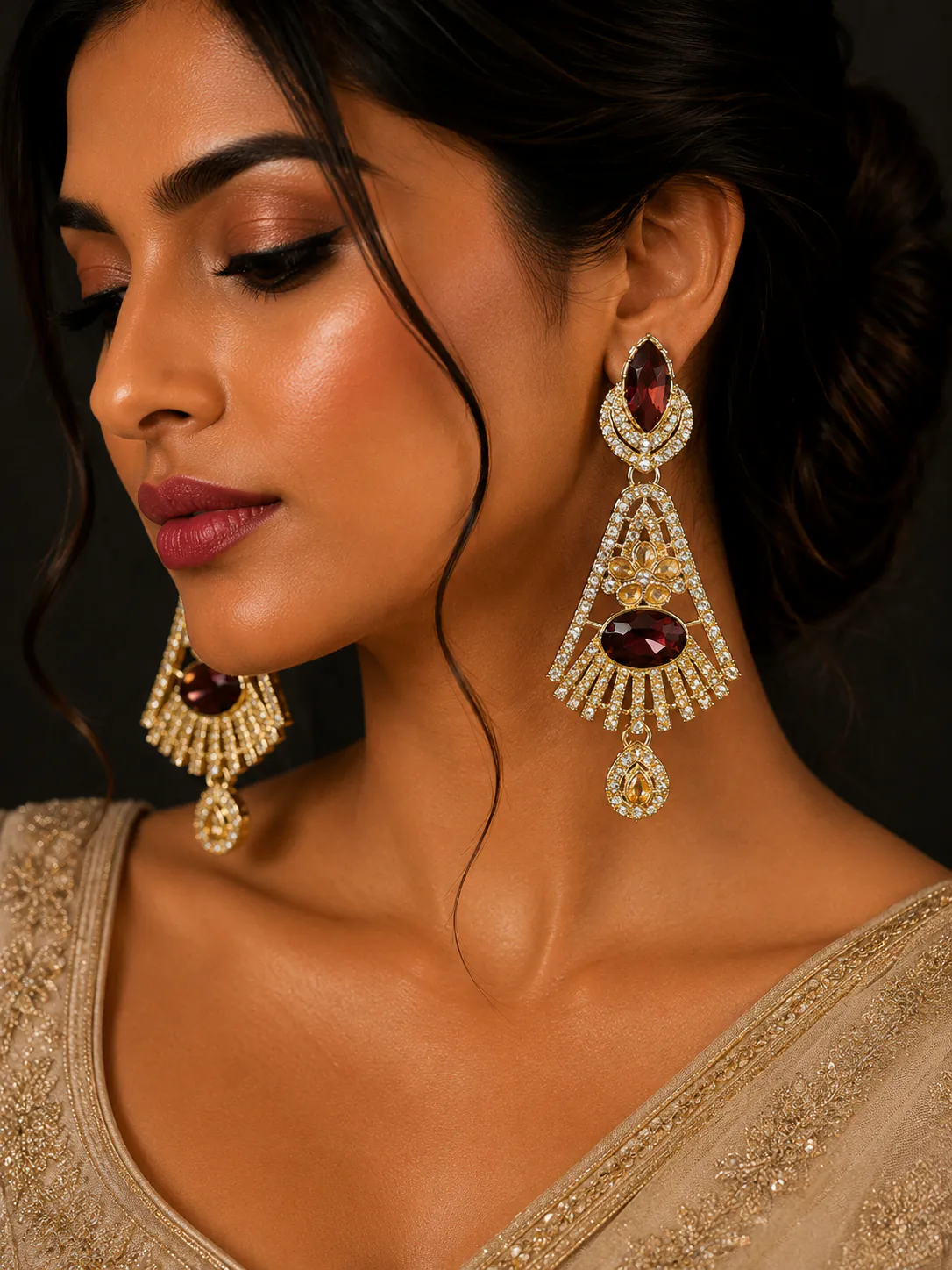 Jhumka - Jhumkas from BLINGARI luxury Indian fashion collection