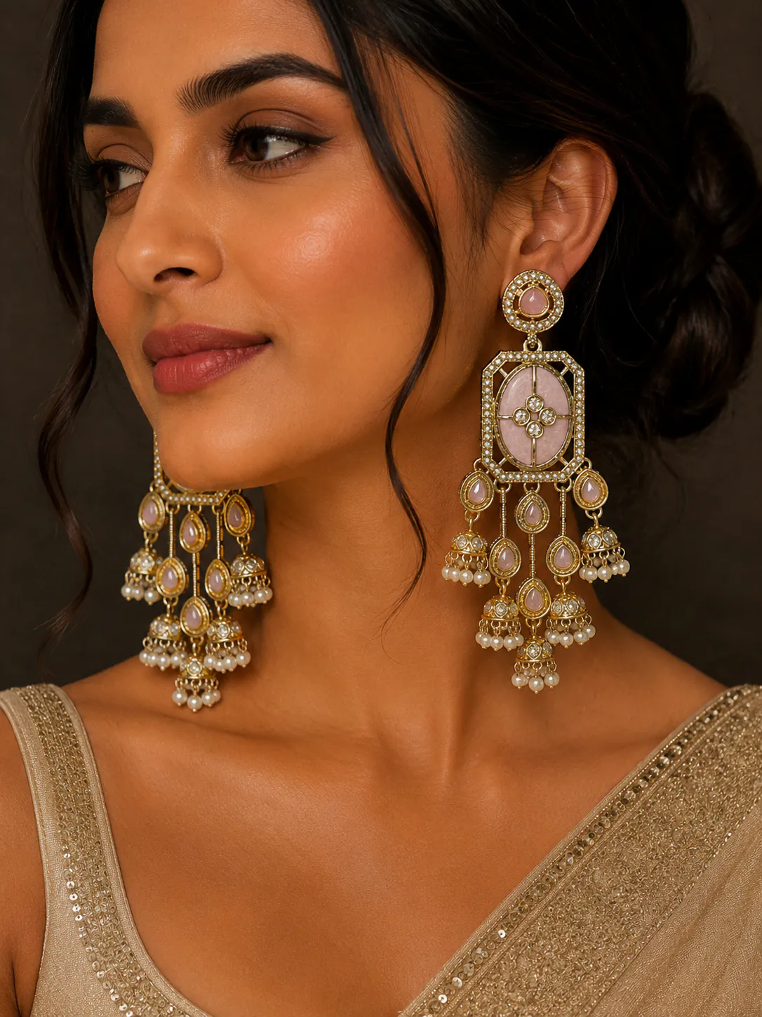 Jhumka - Jhumkas from BLINGARI luxury Indian fashion collection