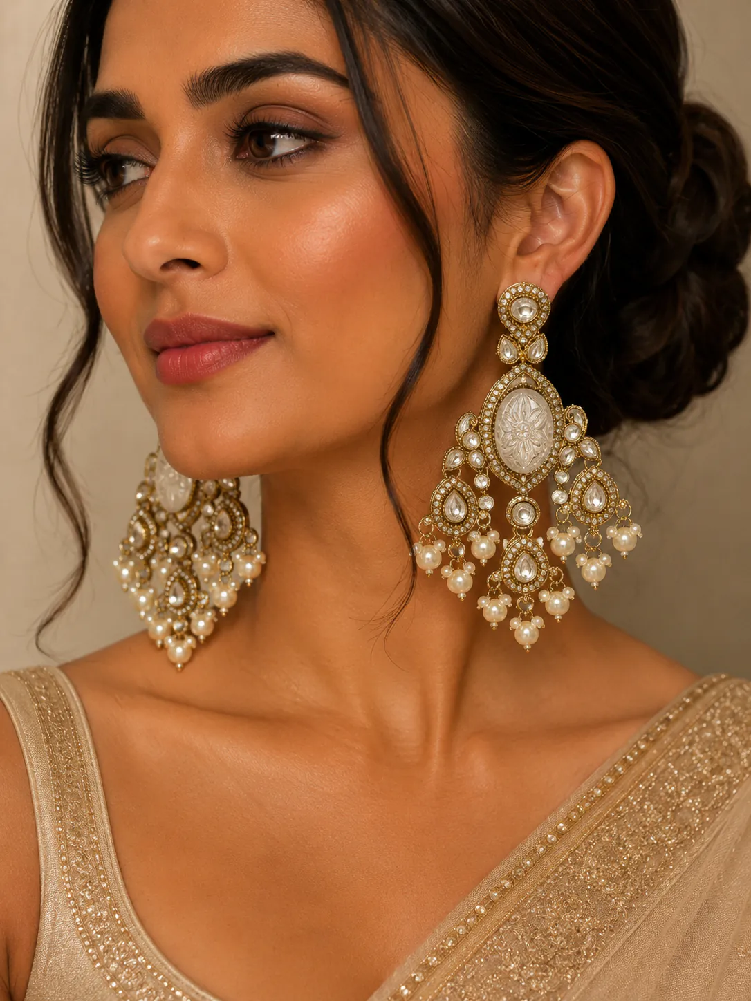 Jhumka - Jhumkas from BLINGARI luxury Indian fashion collection