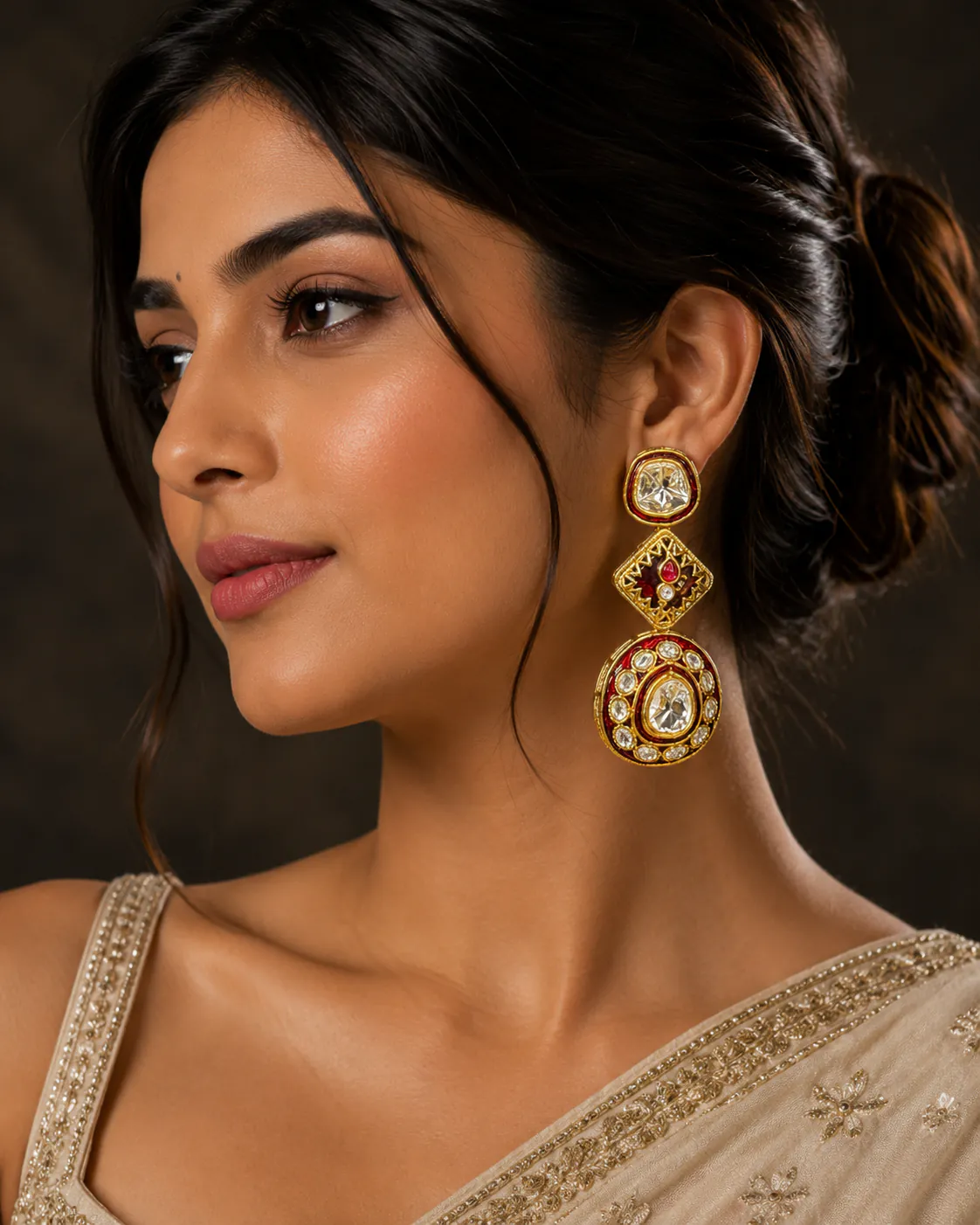 Jhumka - Jhumkas from BLINGARI luxury Indian fashion collection