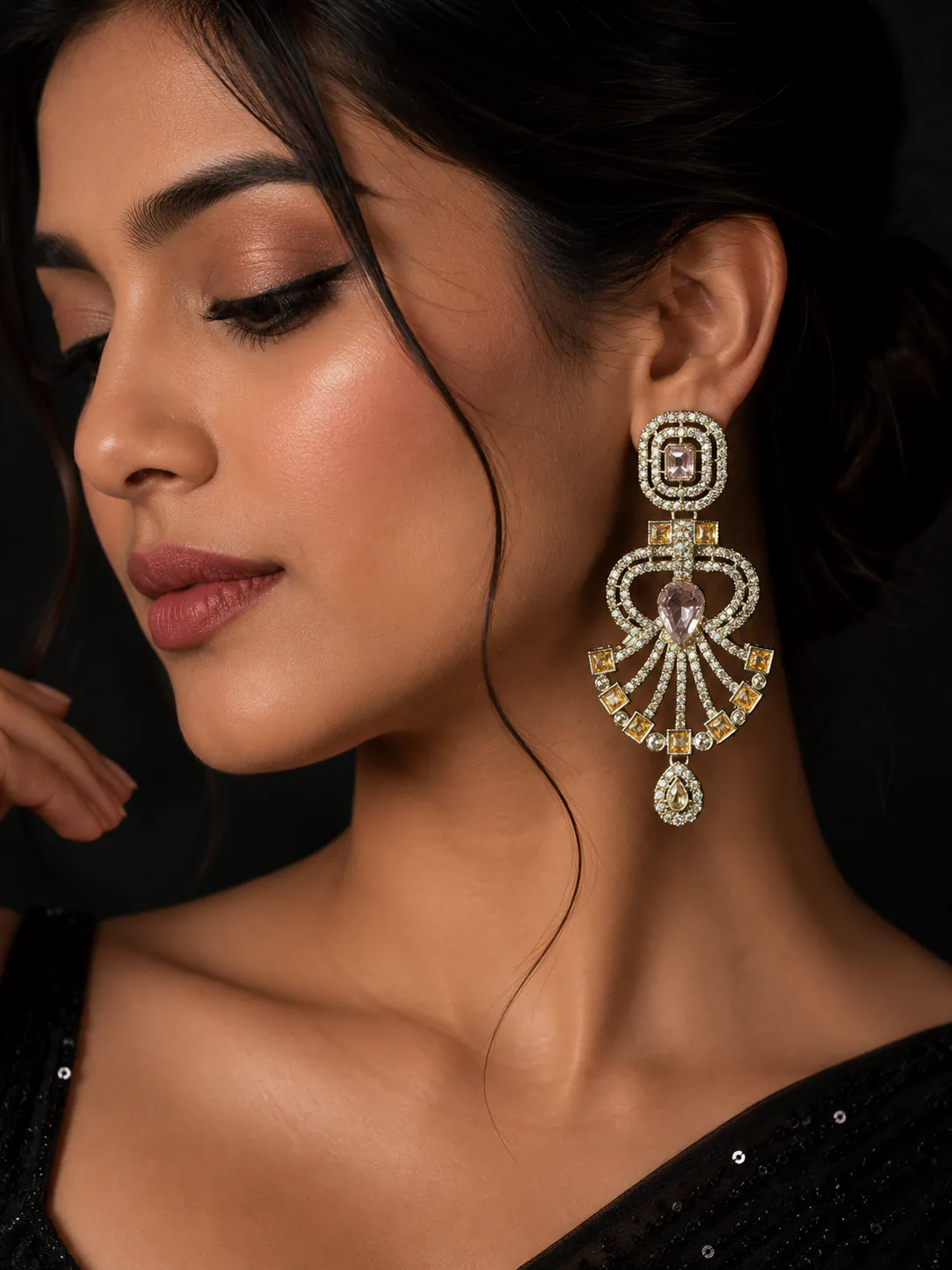 Jhumka - Jhumkas from BLINGARI luxury Indian fashion collection