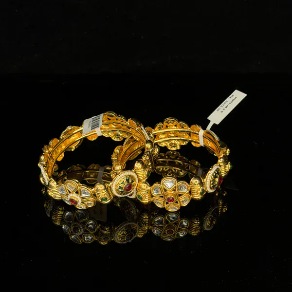 Bangle Set - Kada from BLINGARI luxury Indian fashion collection
