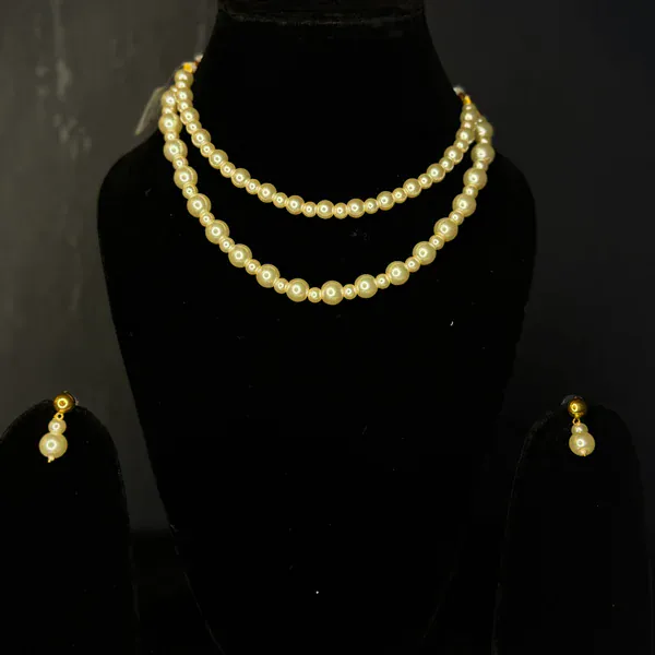 White mala - Malas from BLINGARI luxury Indian fashion collection