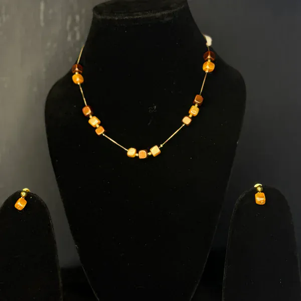 Square Chain Mala - Malas from BLINGARI luxury Indian fashion collection