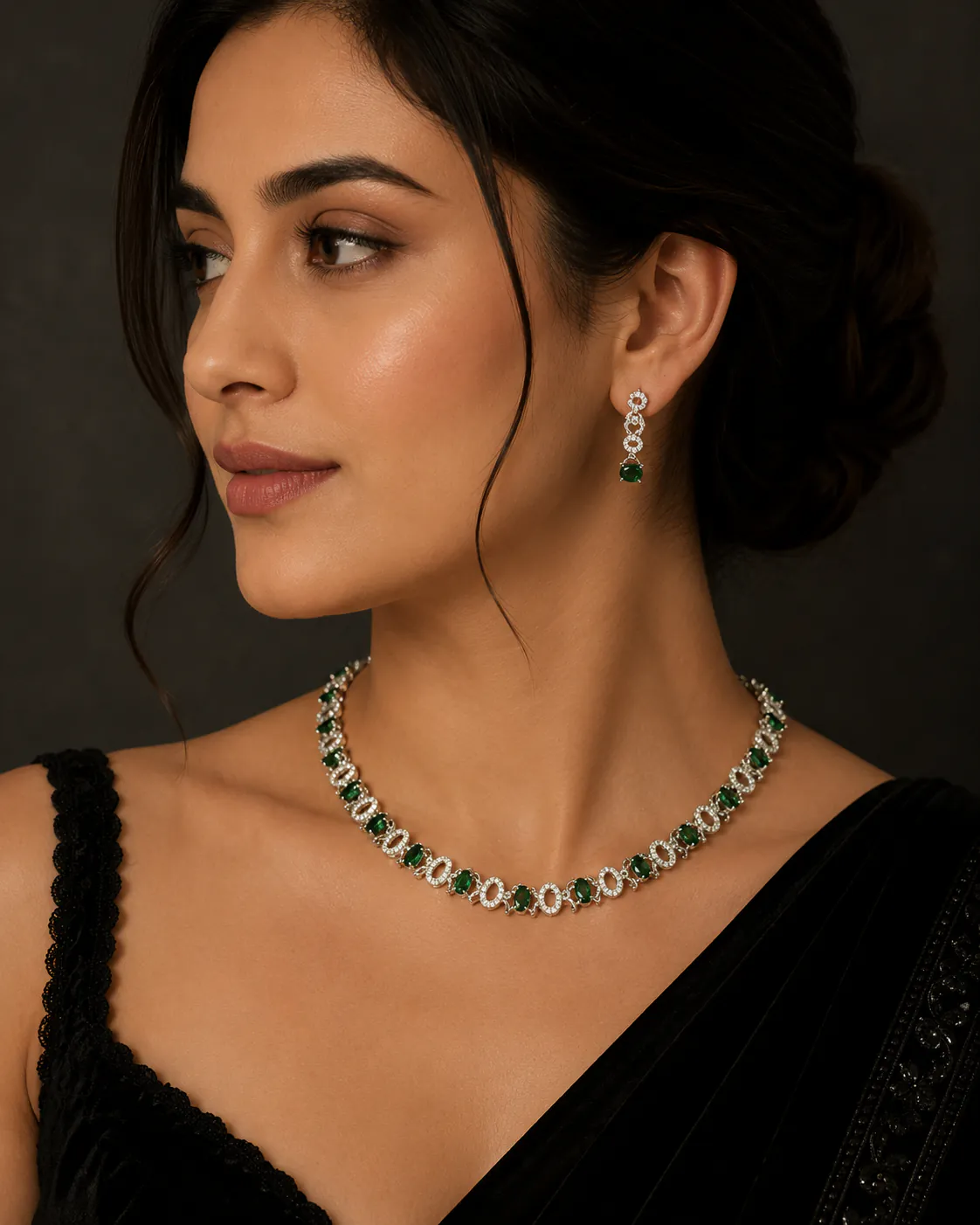 Necklace Set - Necklaces & Pendants from BLINGARI luxury Indian fashion collection