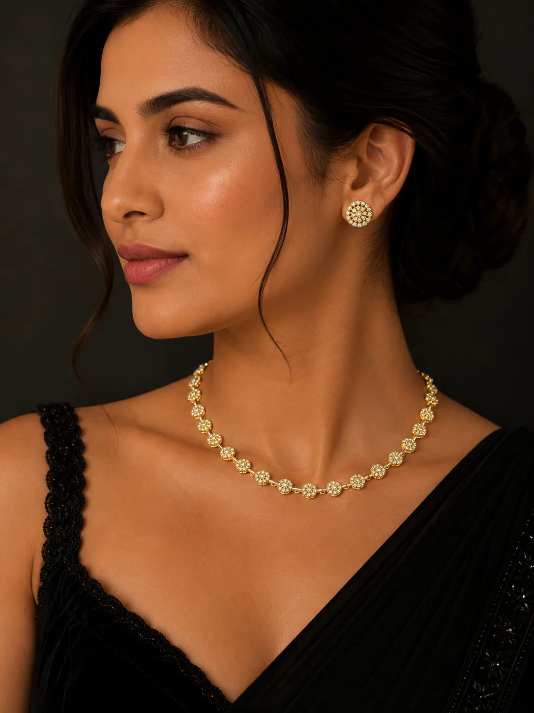 Necklace Set - Necklaces & Pendants from BLINGARI luxury Indian fashion collection