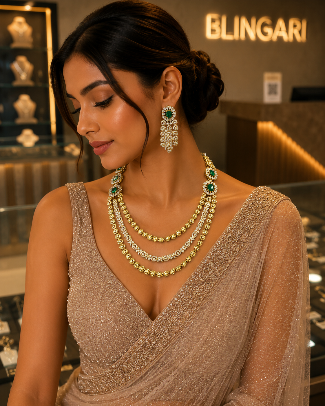 Necklace Set - - Necklaces & Pendants - BLINGARI - Media 1