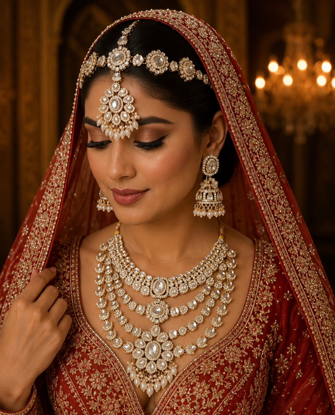 Bridal set - Necklaces & Pendants from BLINGARI luxury Indian fashion collection