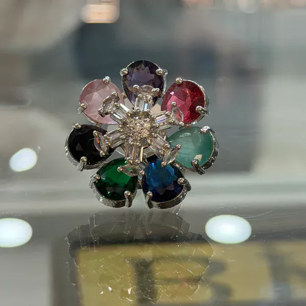 Sabyasachi Multi - Rings & Hathphool from BLINGARI luxury Indian fashion collection