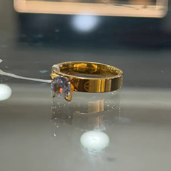 Cartier Solitaire Size 18 - Rings & Hathphool from BLINGARI luxury Indian fashion collection